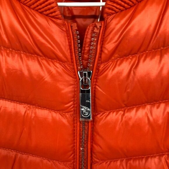 BMW Red puffer bomber jacket women’s small NWT S - Picture 12 of 16